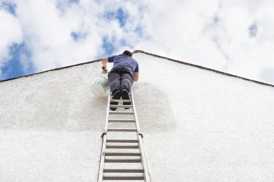 Peinture extérieure à Rouziers — façades et ravalement